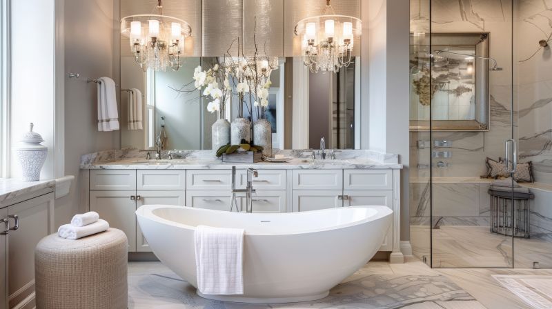 Elegant Oval Bathtub