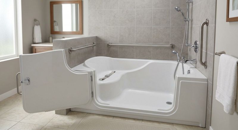 Accessible Tub Installation detail