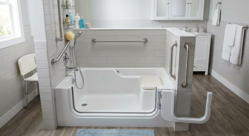 Accessible Tub Installation detail