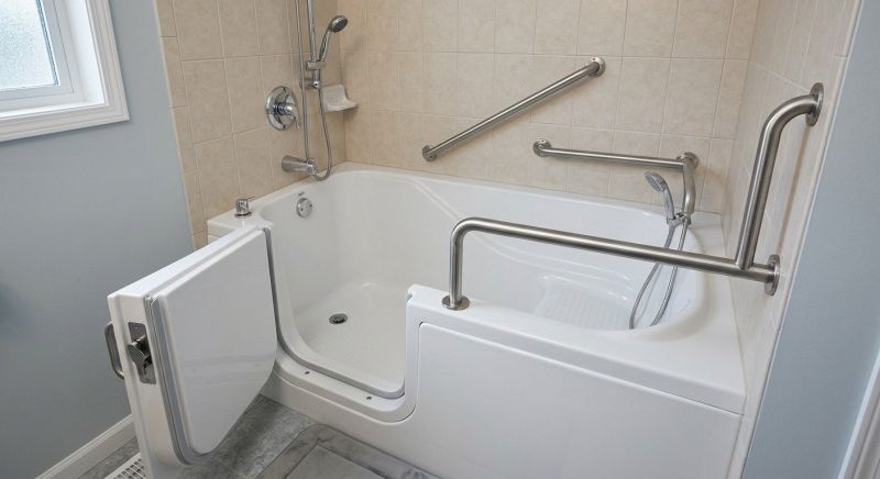 Accessible Tub Installation detail